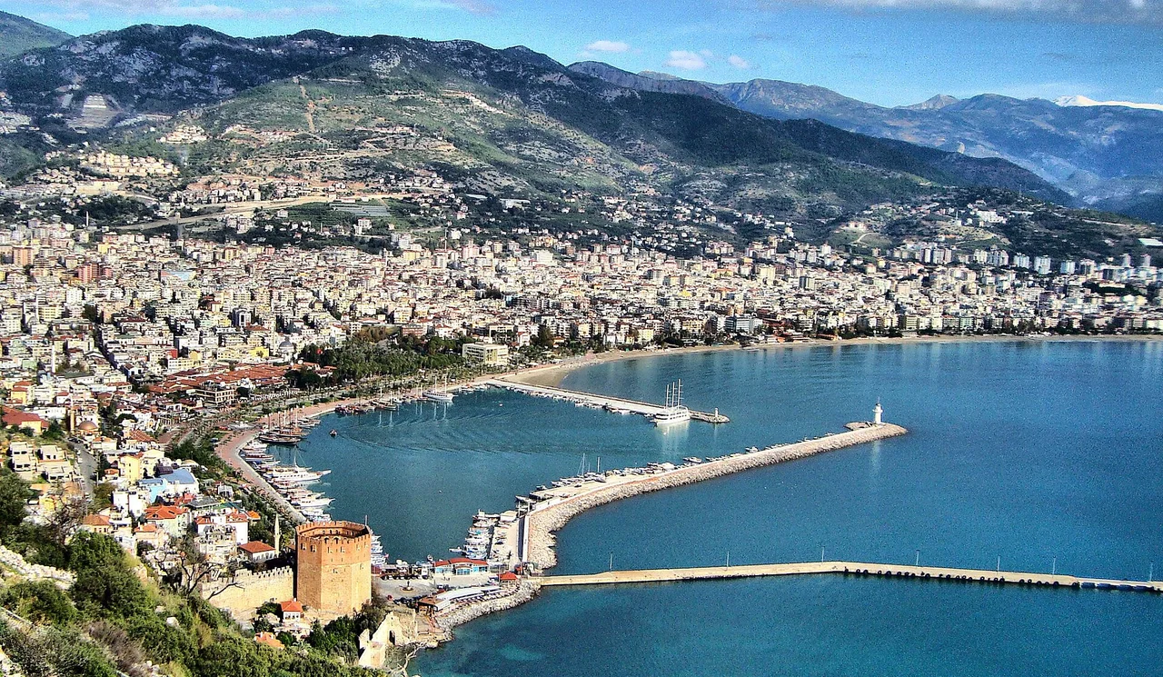 View from Alanya harbour