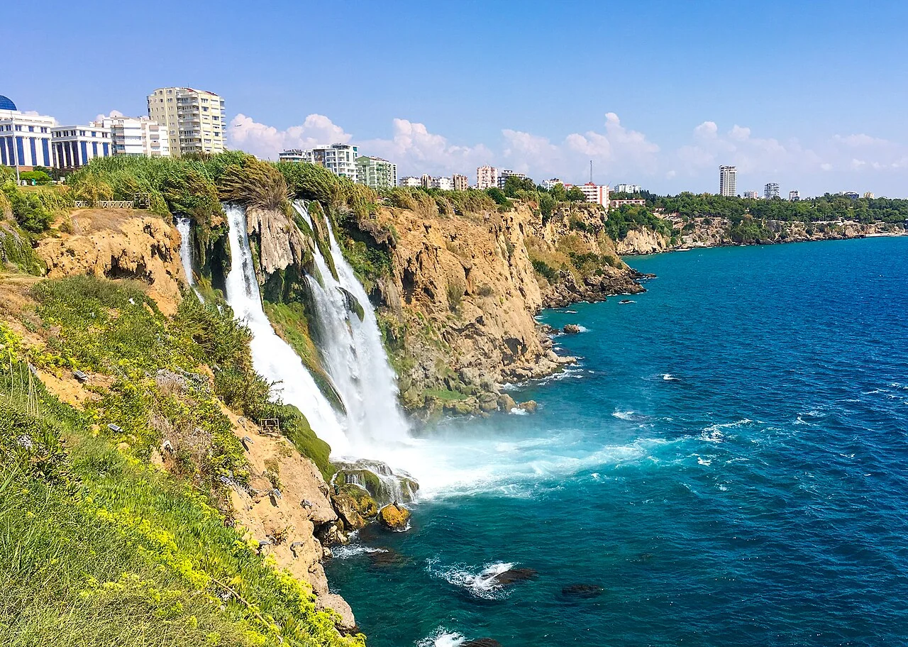 Antalya to Kundu Transfer 2 - Antalya to Kundu transfer Lower Düden Waterfall in Antalya