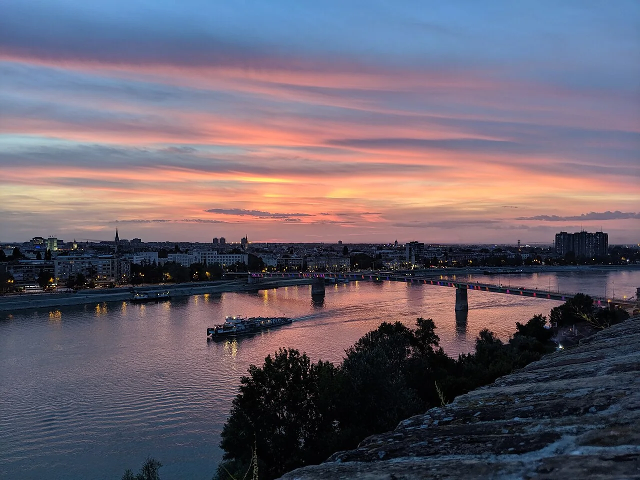 Belgrade Airport to Novi Sad Transfer 1 - Belgrade Airport to Novi Sad transfer Panorama of Novi Sad from Petrovaradin Fortress